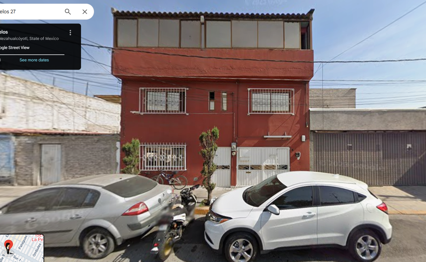 Fachada frontal real de PROCA